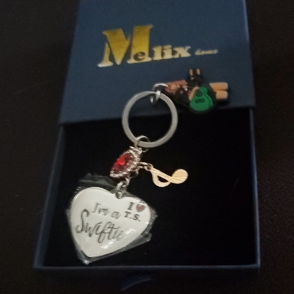 Swifty Keychain with Green And Pink Accents - Picture 5 of 5